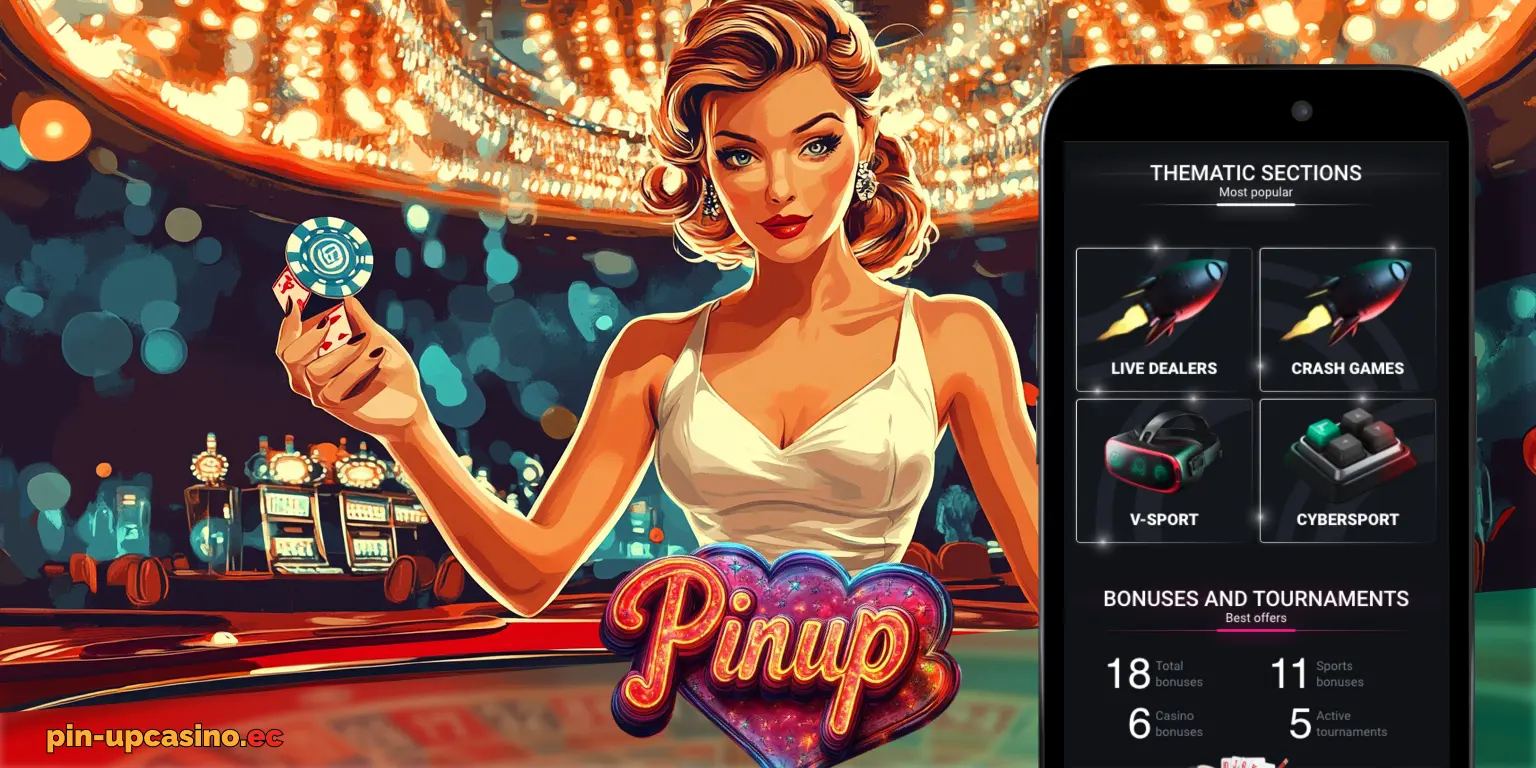 pinup pin-up casino ecuador promo